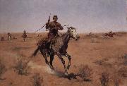 Frederic Remington, The Flight